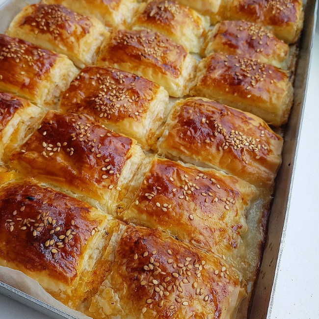 Baklava Yufkasından Patatesli Çıtır Börek Tarifi - 2