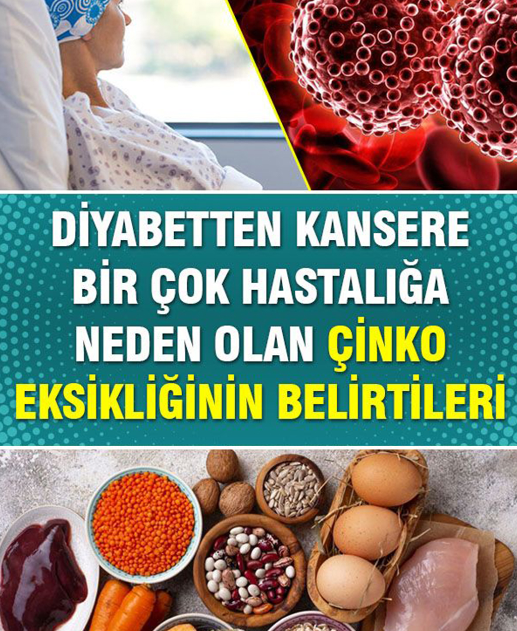 Çinko Eksikliğinin Belirtileri Çinko Eksikliğinde Görülen 8 Hastalık - 1