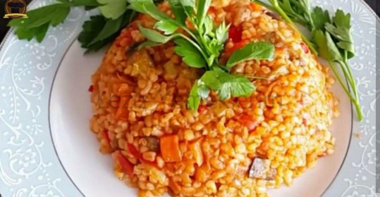 Sebzeli Bulgur Pilavı Tarifi