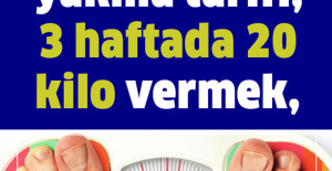 Tüm Zamanların En Etkili Yağ Yakma Tarifi 3 Haftada 20 Kilo