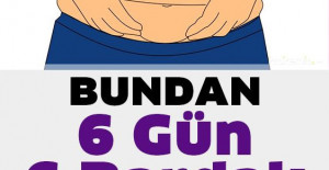 Bu İçeceği 6 Gün Boyunca 6 Bardak Tüketin ve Göbeğinizden Kurtulun