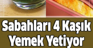 Sabahları 4 Kaşık Yemek Yetiyor Kolesterolü Bitiriyor