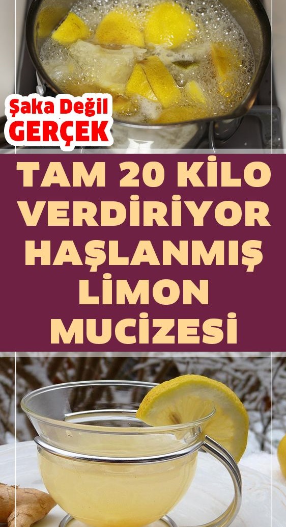 Haşlanmış Limon Sayesinde 20 Kilo Verebilirsiniz - 1