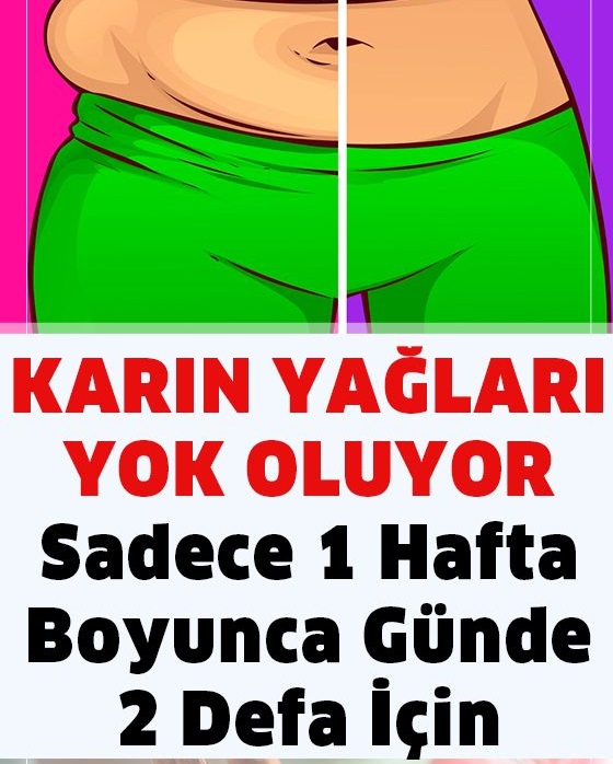 1 Hafta, Günde 2 Kez İçince Karın Yağları Yok Oluyor - 1