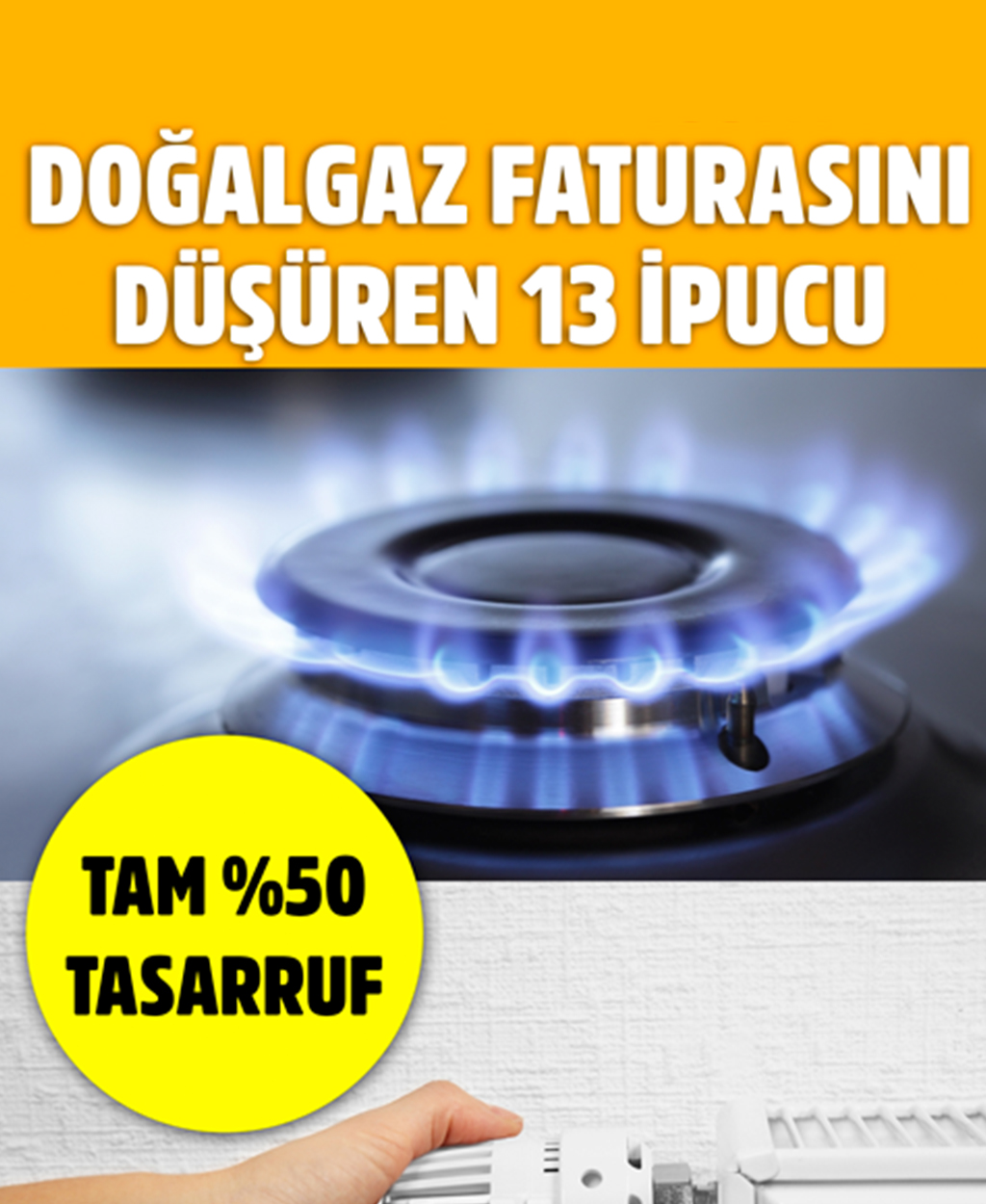 Doğalgaz Faturasını Düşüren Yöntemler - 1