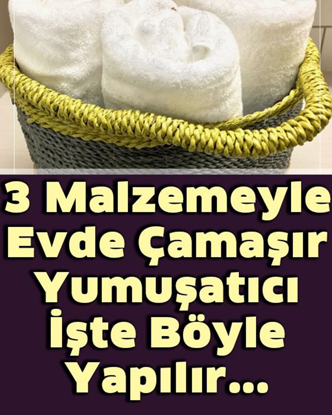 Doğal Çamaşır Yumuşatıcınızı Kendiniz Yapmaya Ne Dersiniz? - 1