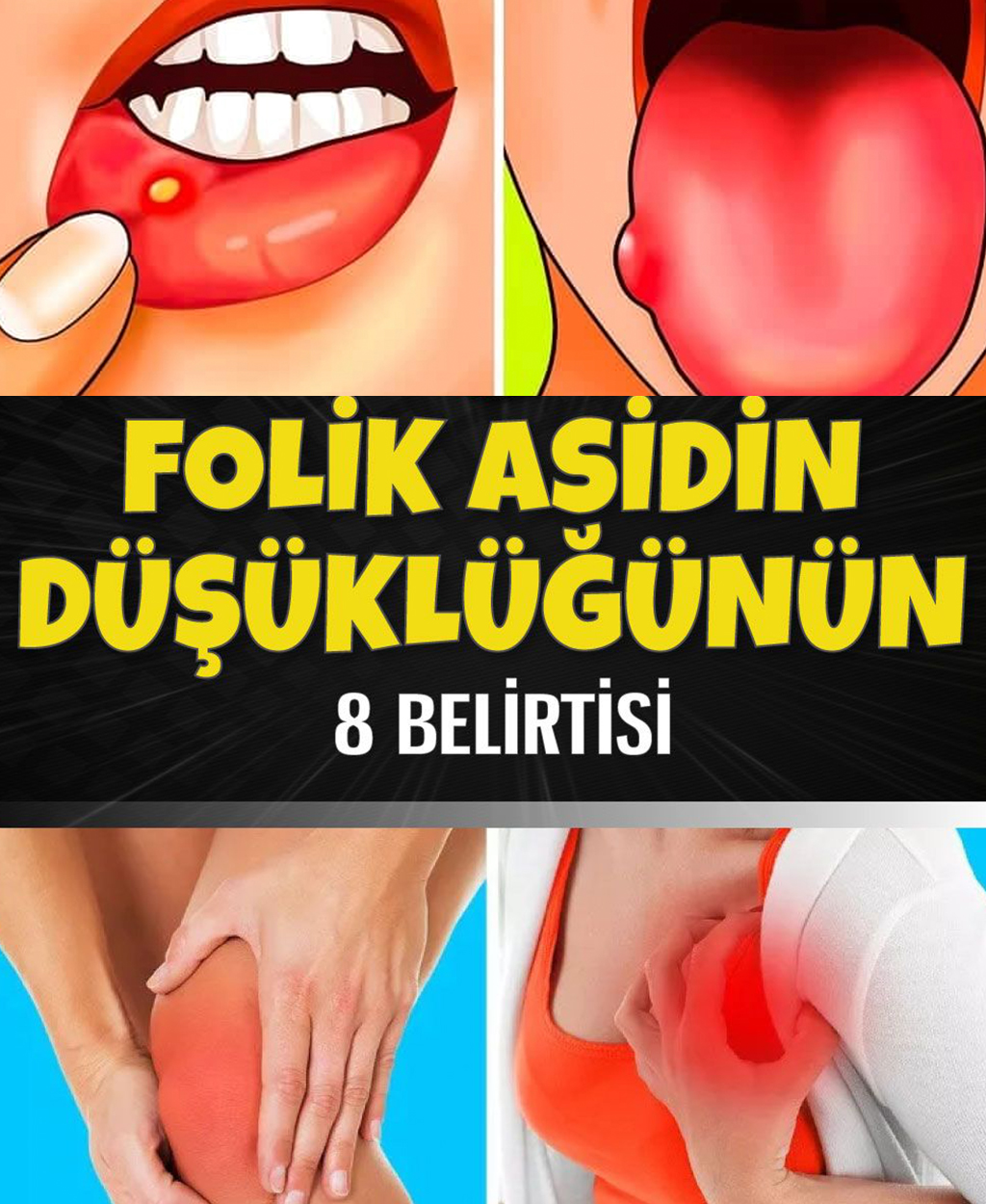 Vücudunuzda folik asidin düşük olduğunu gösteren 8 belirti - 1