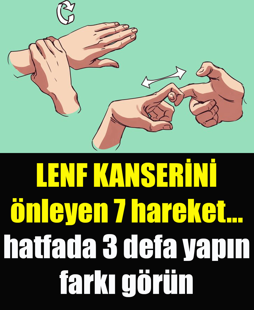 Haftada 3 defa 7 egzersiz yapın - 1