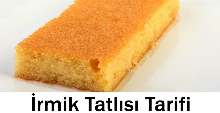 İrmik Tatlısı Tarifi - 1