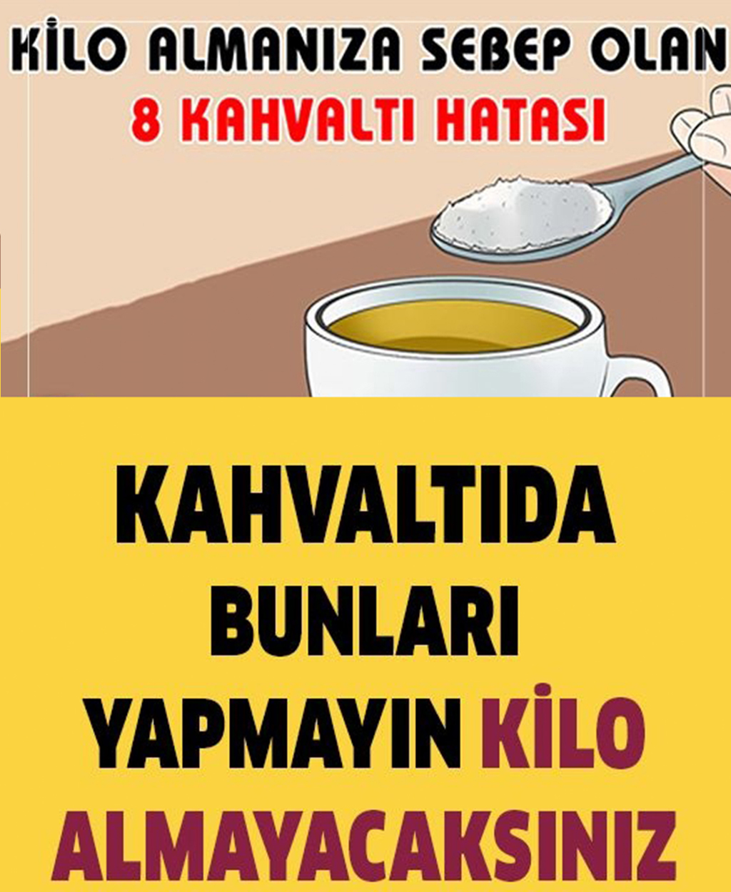 Kilo Almanıza Neden Olan 8 Kahvaltı Kusuru - 1