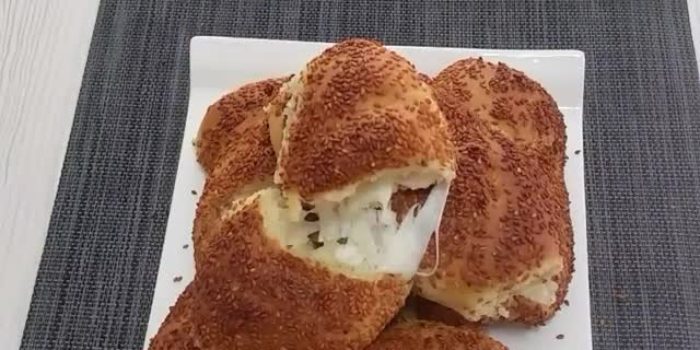 Kaşarlı Simit Poğaça Tarifi - 4