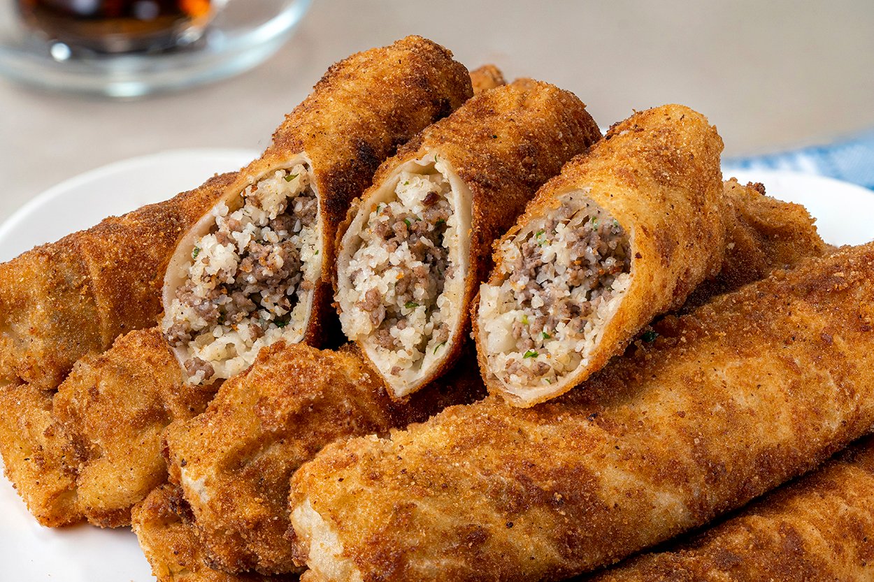 Kıymalı Bulgurlu Börek Tarifi - 2