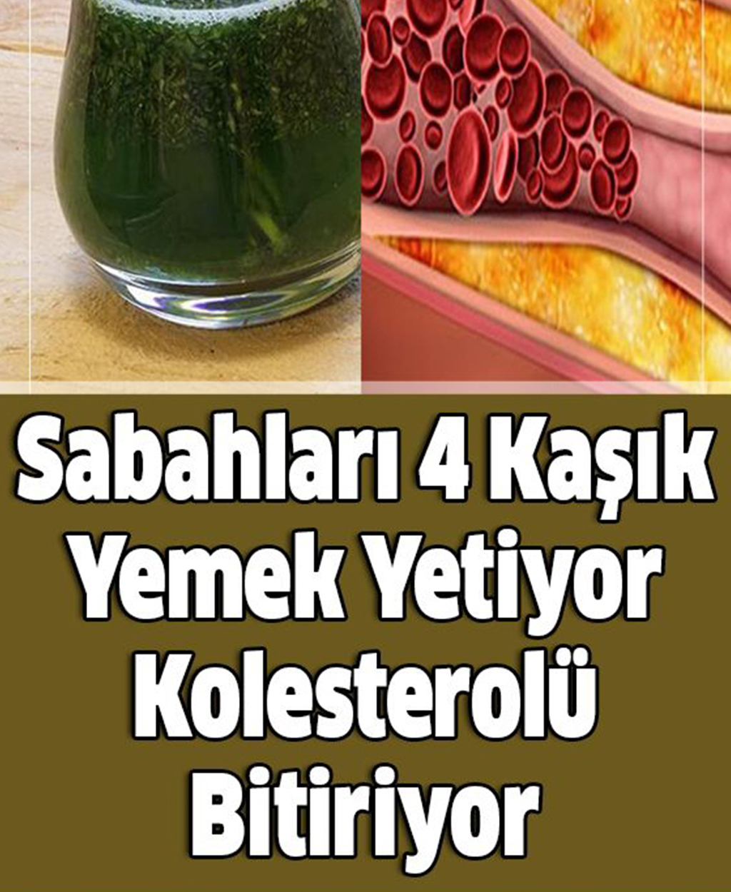 Sabahları 4 Kaşık Yemek Yetiyor Kolesterolü Bitiriyor - 1