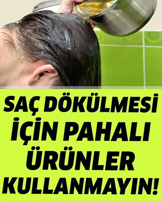 Saç Dökülmesini Pahalı Ürünler Kullanmadan Doğal Yolla Durdurun - 1