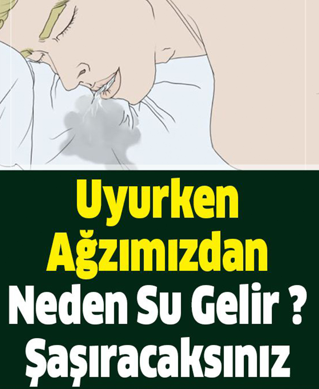 Uyurken Ağzımızdan Neden Su Gelir - 1