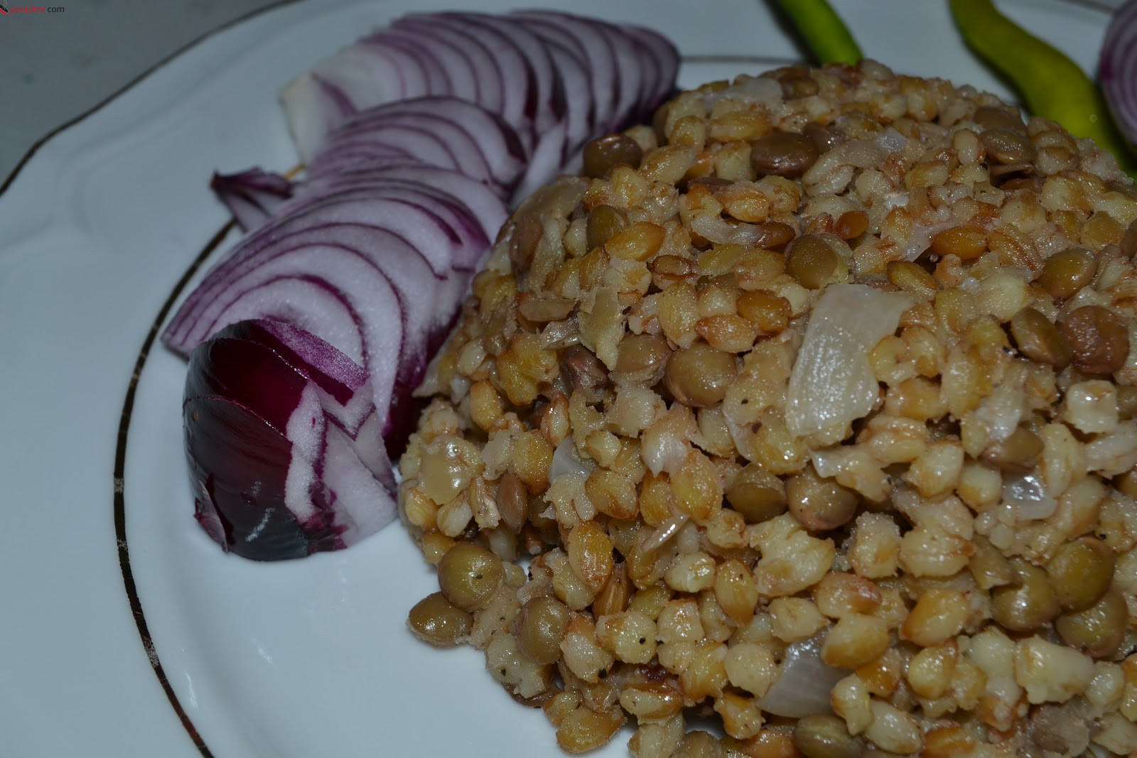 Mercimekli Bulgur Pilavı Tarifi - 5