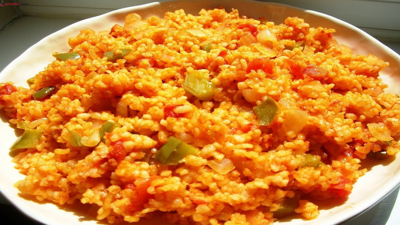 Sebzeli Bulgur Pilavı Tarifi - 3