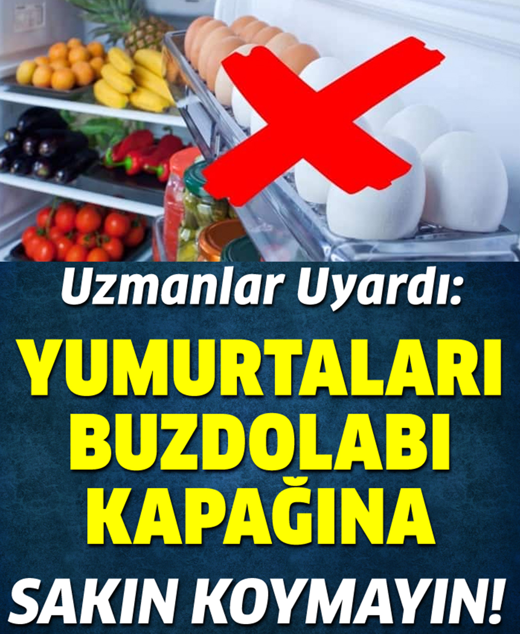 Yumurtaları Buzdolabı Kapağına Sakın Koymayın - 1